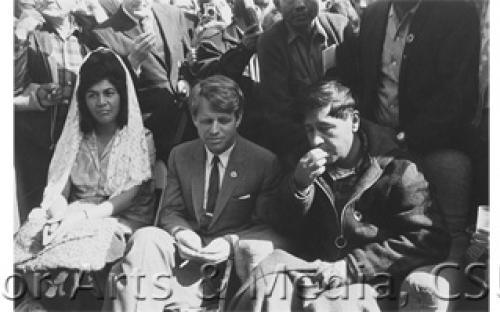 Breaking the Fast, March 11, 1968. On March 11, 1968. Chávez ended his 25-day fast by taking communion and breaking bread with Senator Robert F. Kennedy.