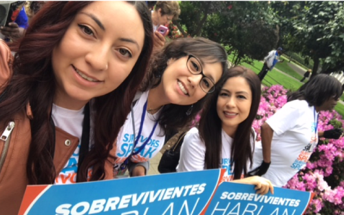 Participants at Survivors Speak in Sacramento