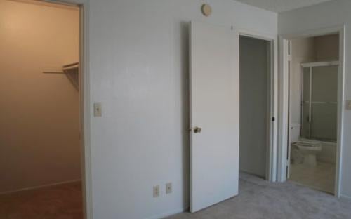 College Court Townhomes : Unit B - Second Bedroom Walk-In Closet and Private Bathroom