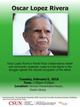 A Talk by Oscar López Rivera