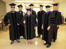 2013 commencement- econ faculty