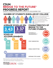 Bridge to the Future Fall 2017 to 2018 Progress Report