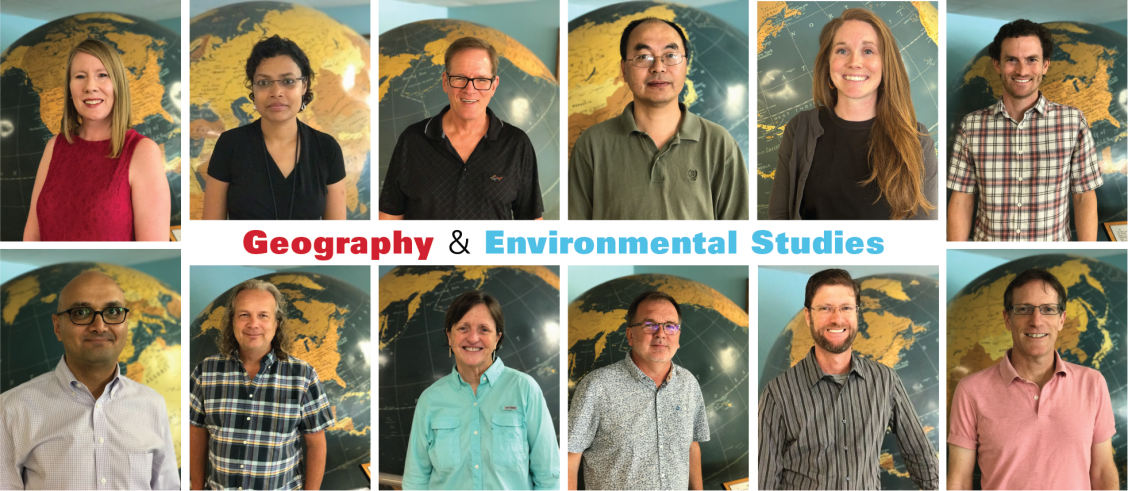 Geography and Environmental Studies Full-Time Faculty