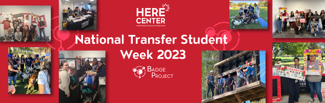 National Transfer Student Week 2023 Event Collage
