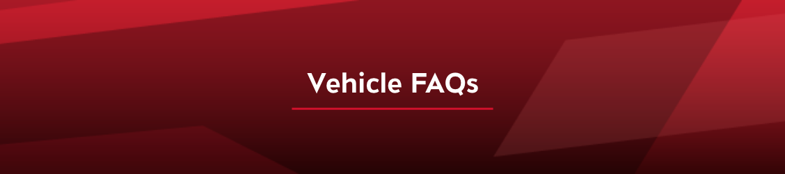 Vehicle FAQs Banner