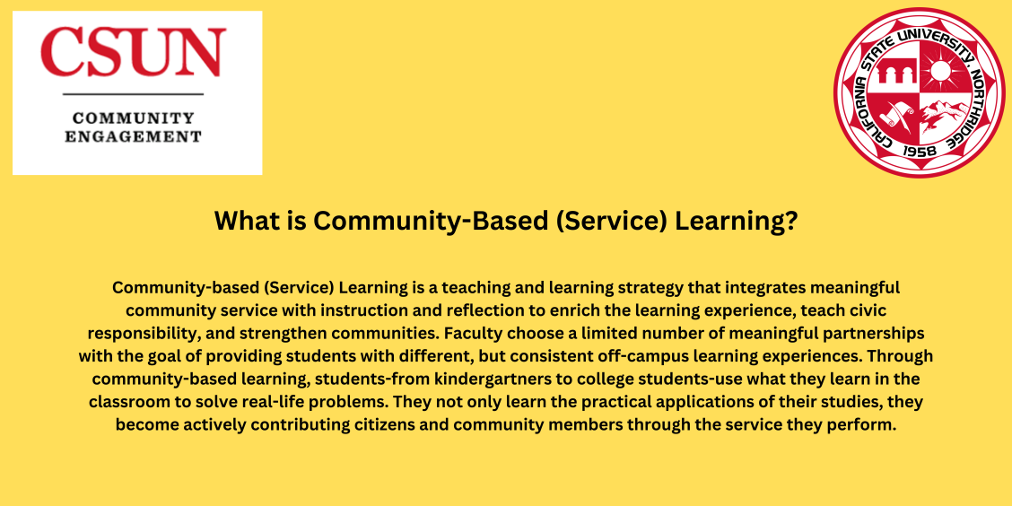 https://www.csun.edu/undergraduate-studies/community-engagement/community-based-service-learning