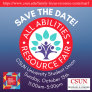 Save the Date Resource Fair 2023