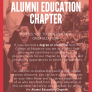 We invite you to join our new organization. Visit csun.edu/alumni/chapter/education.