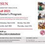 Fall 2021 Master&#039;s Program RSVP