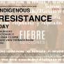 Indigenous Resistance Day flyer