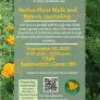 Nature Plant Walk and Nature Journaling Event Flyer