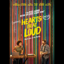 HEARTS BEAT LOUD poster featuring a male guitarist and a female dj