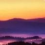 Sunrise over Great Smoky Mountains National Park