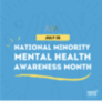national minority health awareness month