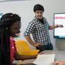 students use new classroom technologies