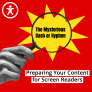 The Mysterious Dash or Hyphen preparing your content for Screen Readers