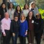 Kim Goldberg-Roth with members of the Van Nuys Charities Leadership Cohort on Domestic Violence Prevention