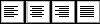 Paragraph Alignment buttons