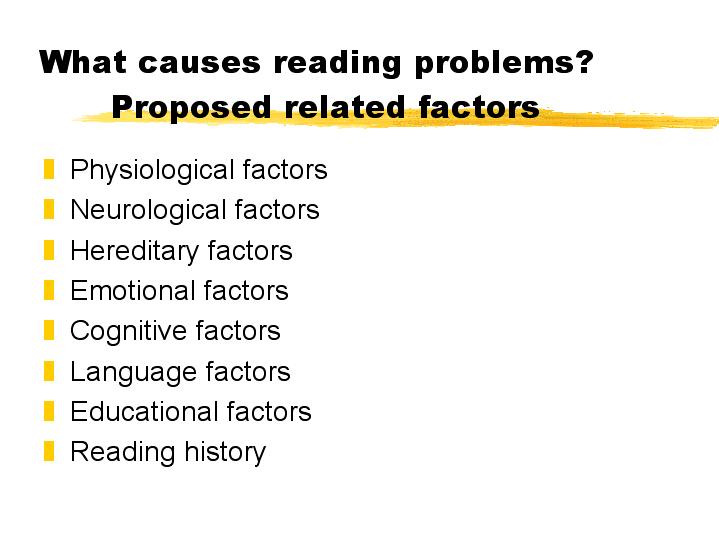 what-causes-reading-problems-proposed-related-factors