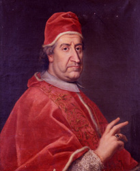 oil Portrait of Pope Clement XI