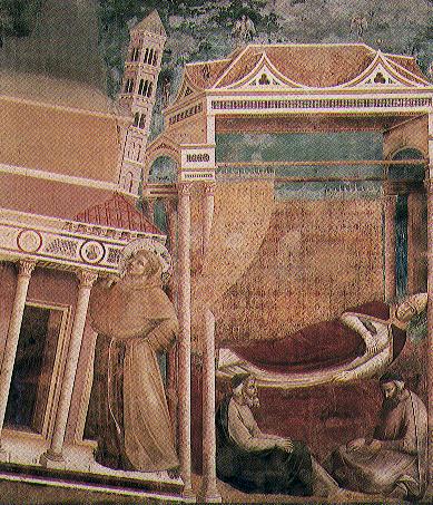 The Dream of Pope Innocent, by Giotto