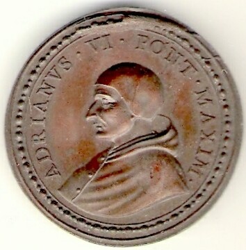 Pope Adrian VI, 1522