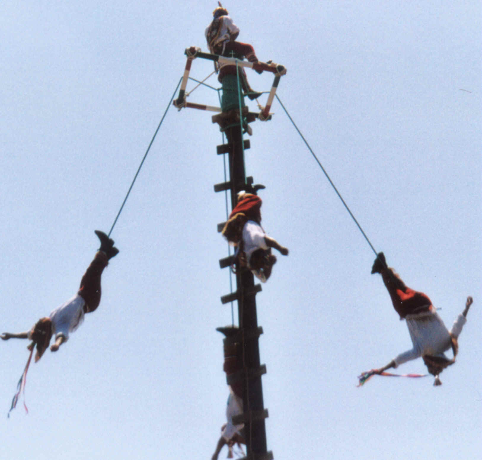 Picture: Picture we took of the Four dancers 50 feet up in the sky in Mazatlan, Mexico(AUG 2004)