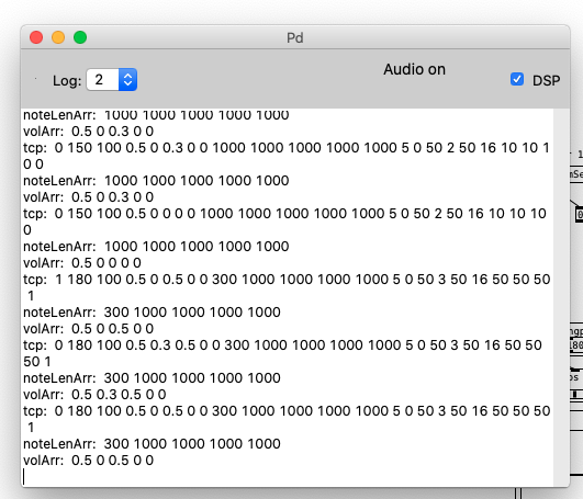 Pure Data Log